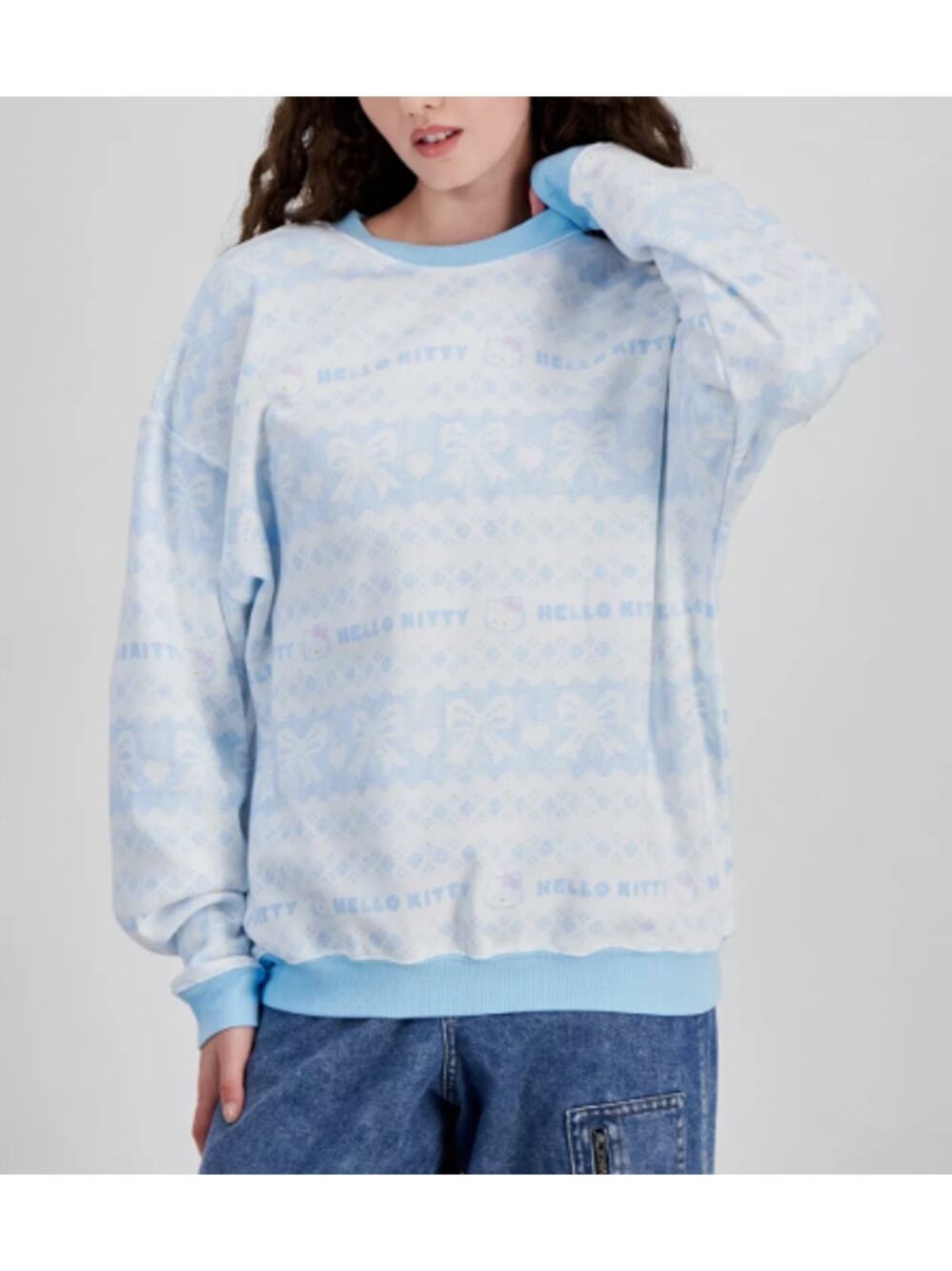 Grayson Threads, The Label Juniors' Hello Kitty Sweatshirt M